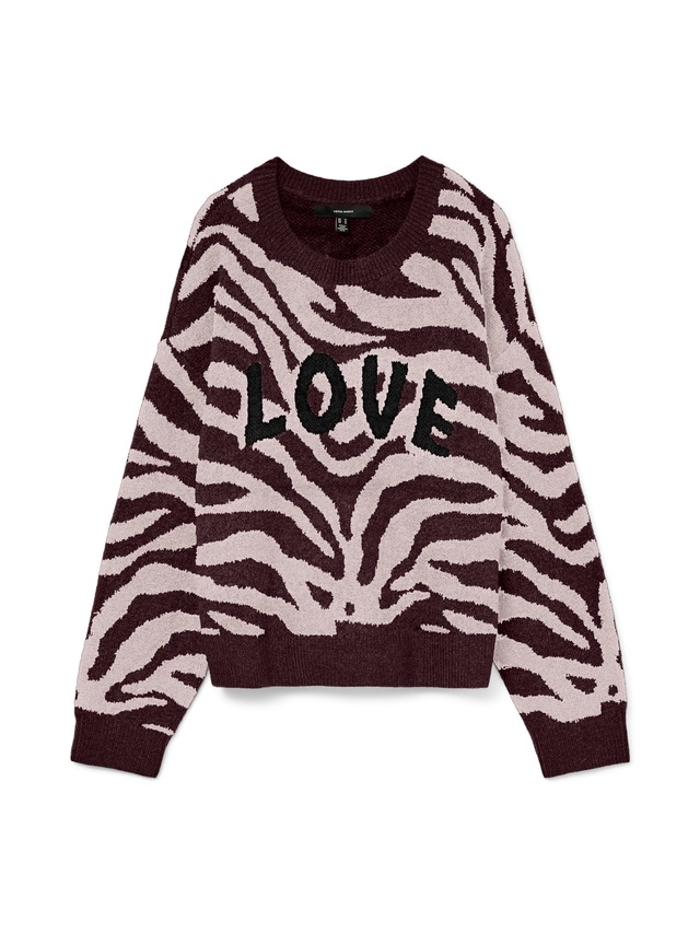 Vero Moda Strickpullover »VMNEWKAI LS O-NECK PULLOVER BOO«