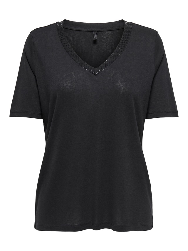 ONLY Kurzarmshirt »ONLHENRIETTA S/S TOP JRS«