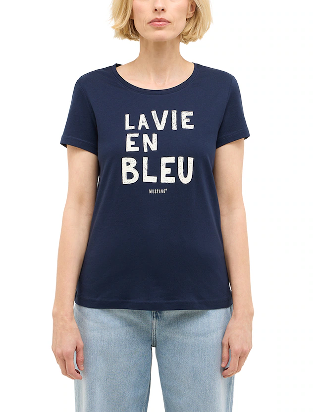 MUSTANG Kurzarmshirt »Damen Style Alma«