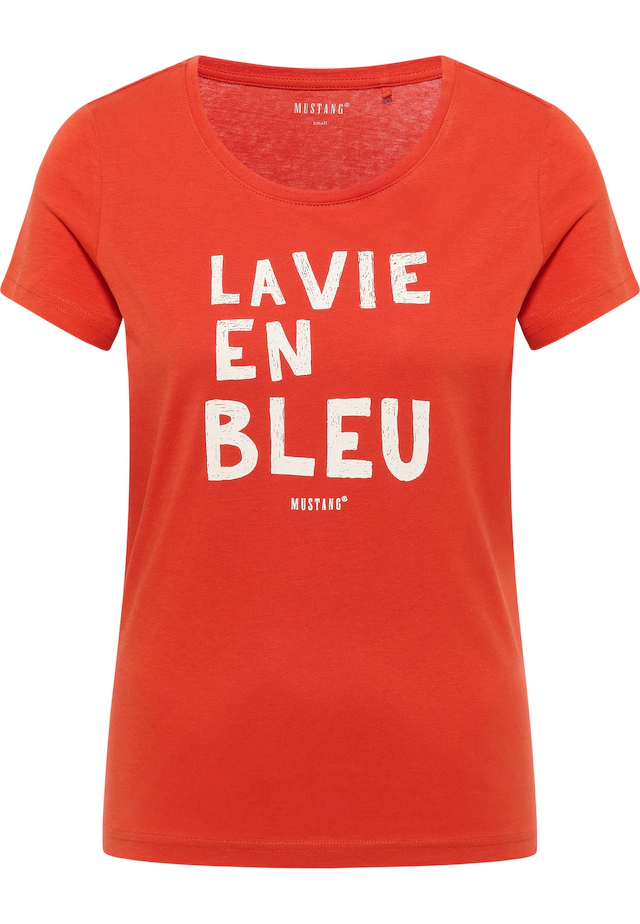 MUSTANG Kurzarmshirt »Damen Style Alma«