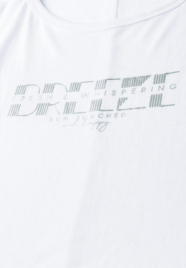Cecil Print-Shirt im angenehmen Materialmix