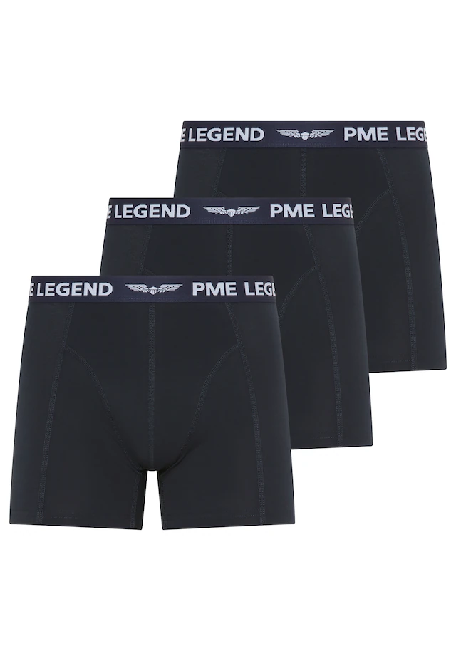 PME LEGEND Boxershorts Packung, 3er, Körpernahe Passform, normale Leibhöhe