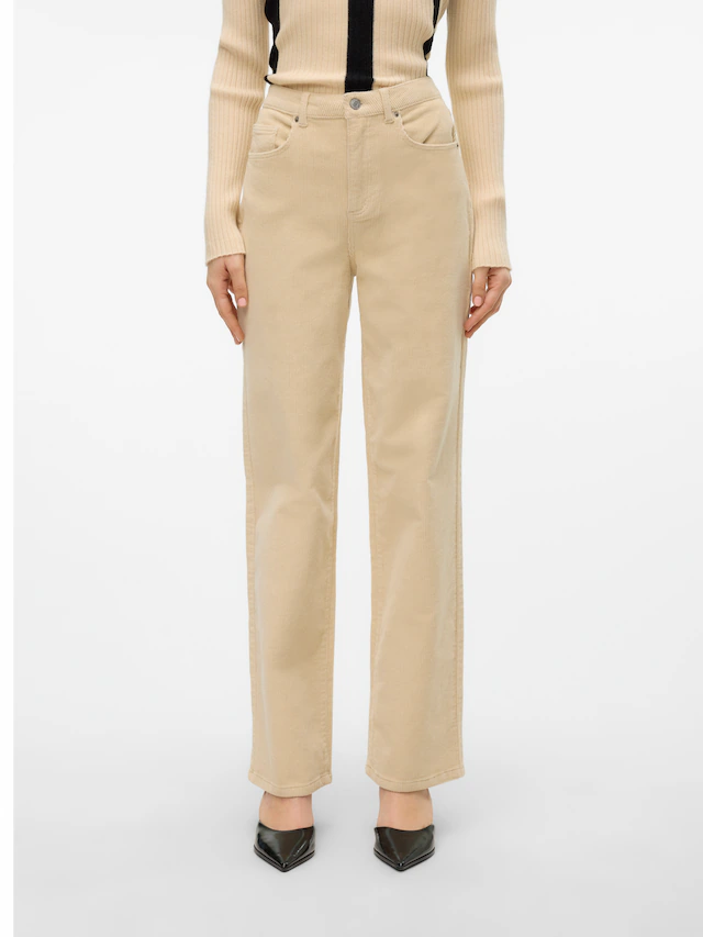 Vero Moda Cordhose »VMTESSA HR WIDE CORDUROY PANTS GA NOOS« Baumwollmischung, oversize