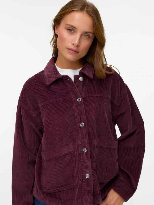 Vero Moda Cordjacke »VMJAMIE LS CORDUROY SHACKET MIX NOOS« Baumwolle