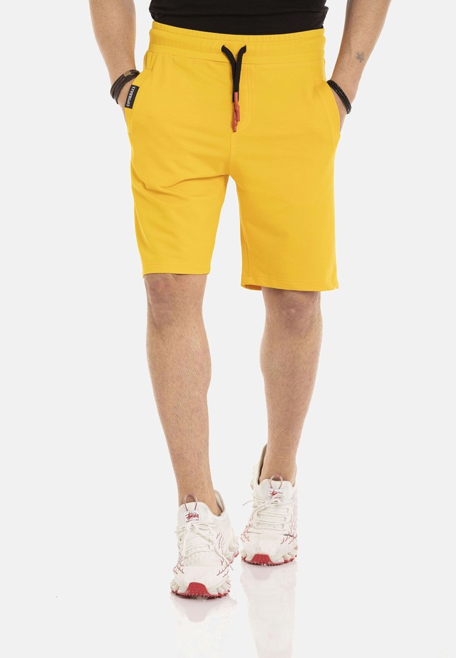 Cipo & Baxx Stoffhose »Shorts« elastischer Bund mit Kordelzug