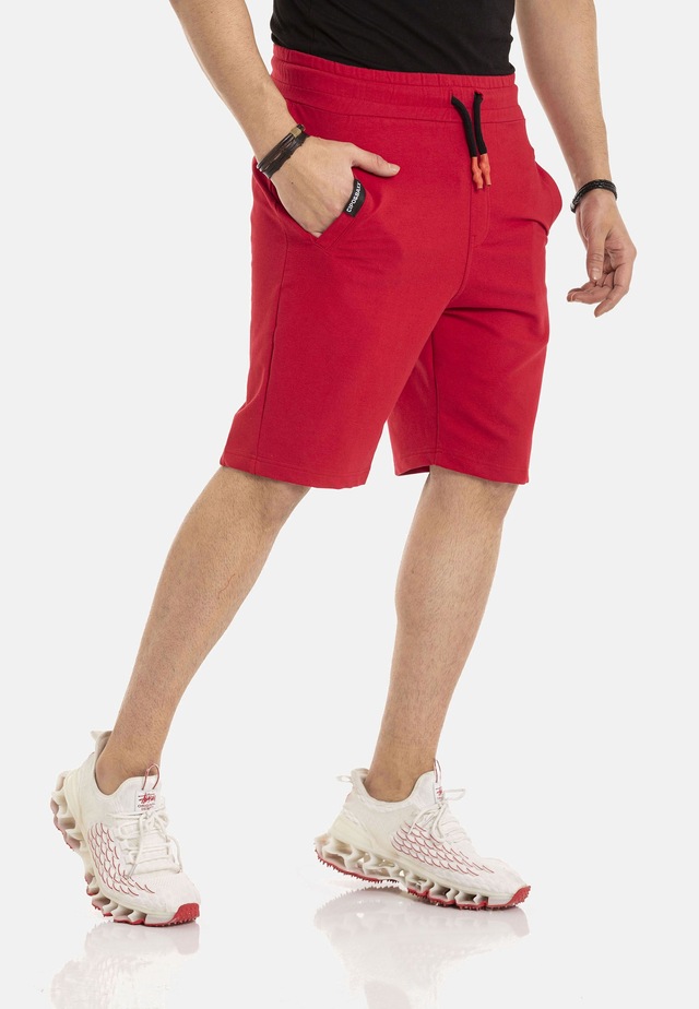 Cipo & Baxx Stoffhose »Shorts« elastischer Bund mit Kordelzug