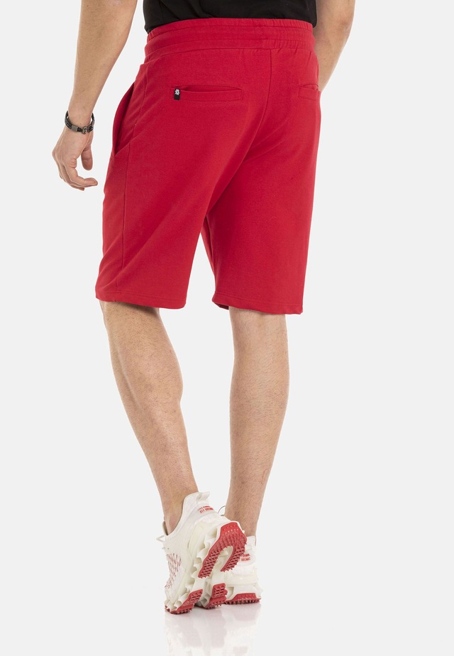 Cipo & Baxx Stoffhose »Shorts« elastischer Bund mit Kordelzug