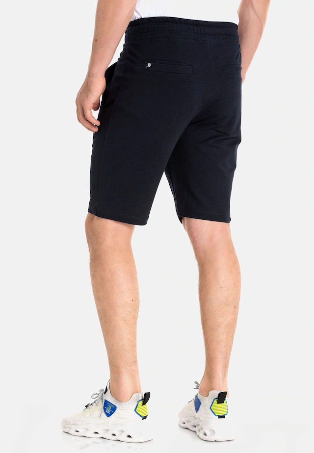 Cipo & Baxx Stoffhose »Shorts« elastischer Bund mit Kordelzug