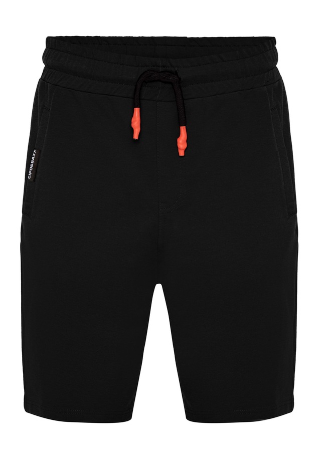 Cipo & Baxx Stoffhose »Shorts« elastischer Bund mit Kordelzug