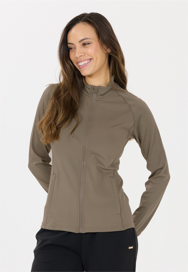 ATHLECIA Outdoorjacke »Krosa« mit Vollreißverschluss und Flatlock-Nähten