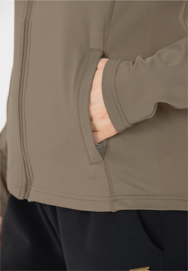 ATHLECIA Outdoorjacke »Krosa« mit Vollreißverschluss und Flatlock-Nähten