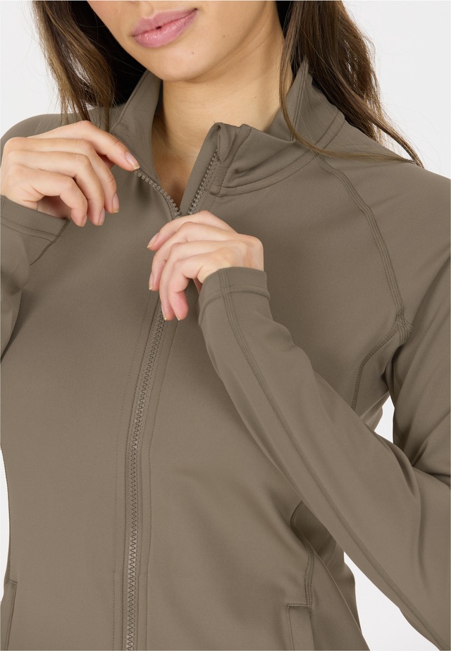 ATHLECIA Outdoorjacke »Krosa« mit Vollreißverschluss und Flatlock-Nähten