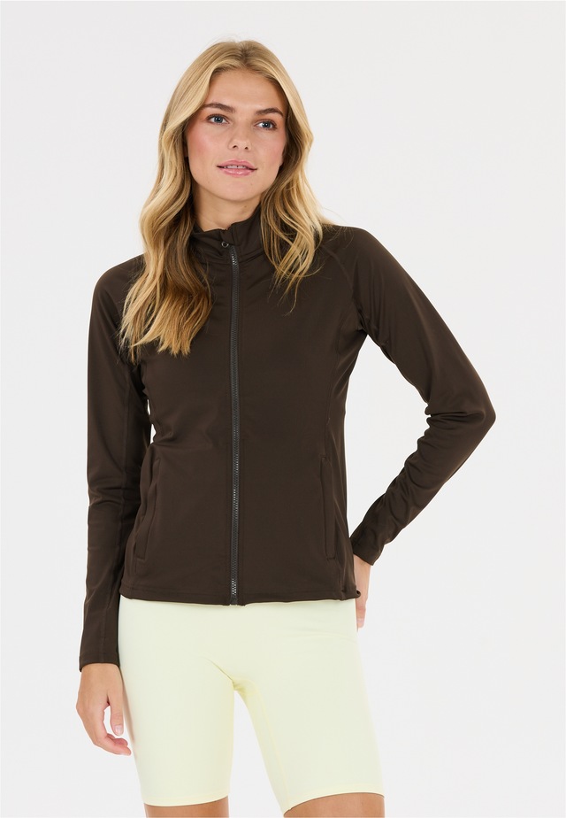 ATHLECIA Outdoorjacke »Krosa« mit Vollreißverschluss und Flatlock-Nähten