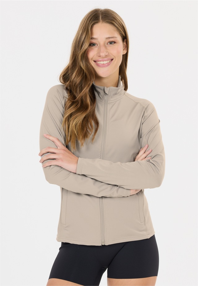 ATHLECIA Outdoorjacke »Krosa« mit Vollreißverschluss und Flatlock-Nähten
