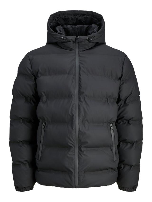 Jack & Jones Steppjacke »JJELEMENTS PU PUFFER SN« mit Kapuze