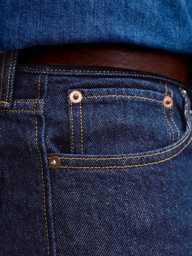 Jack & Jones Relax-fit-Jeans »JJIDAVE JJORIGINAL SQ 081 SN«