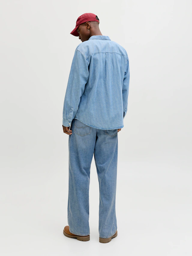 Jack & Jones Relax-fit-Jeans »JJIDAVE JJORIGINAL SQ 081 SN«
