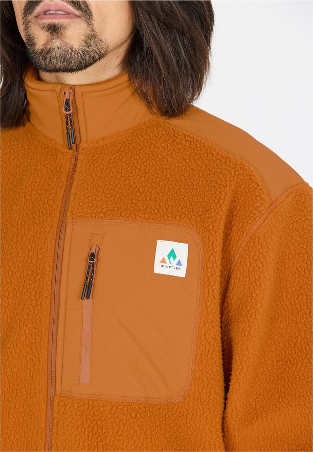 WHISTLER Fleecejacke »Felis« aus weichem Teddyfleece mit flachen Nähten