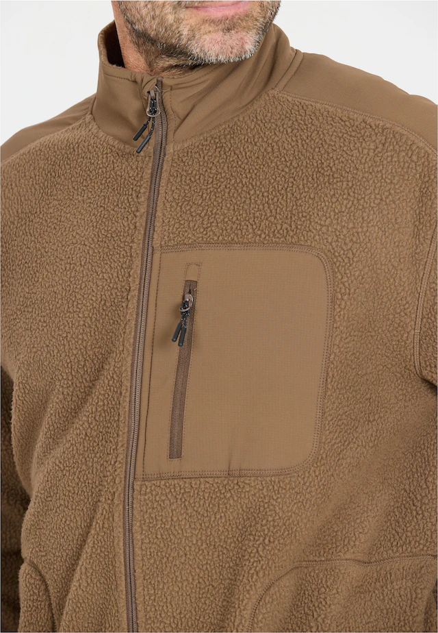 WHISTLER Fleecejacke »Felis« aus weichem Teddyfleece mit flachen Nähten