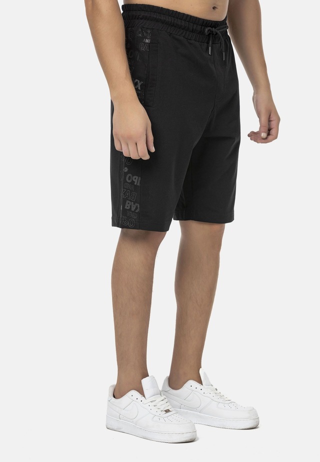 Cipo & Baxx Stoffhose »Hosen« mit dezentem Print