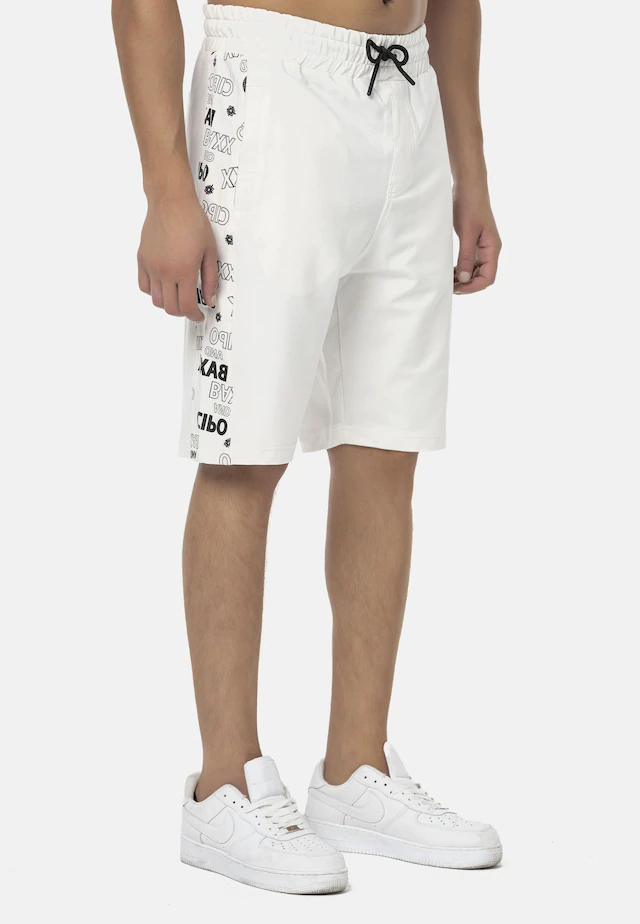 Cipo & Baxx Stoffhose »Hosen« mit dezentem Print
