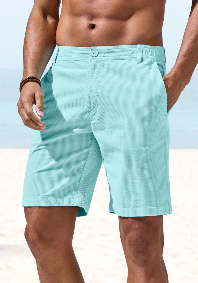 H.I.S Shorts »Bermuda, Cordhose« aus elastischer Cord-Qualität