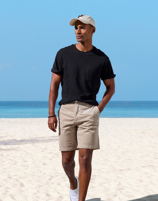 H.I.S Shorts »Bermuda, Cordhose« aus elastischer Cord-Qualität