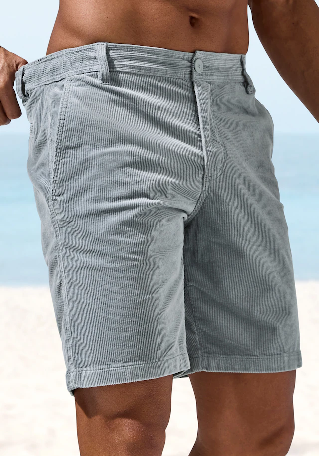 H.I.S Shorts »Bermuda, Cordhose« aus elastischer Cord-Qualität