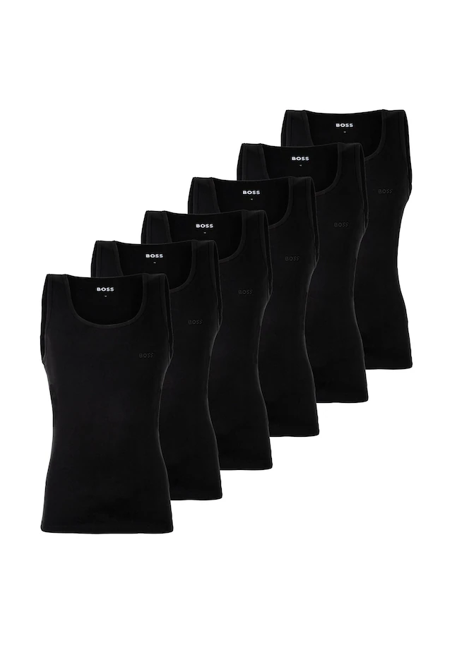 BOSS Unterhemd »Unterhemd TankTop6P RibClassic 6er Pack«