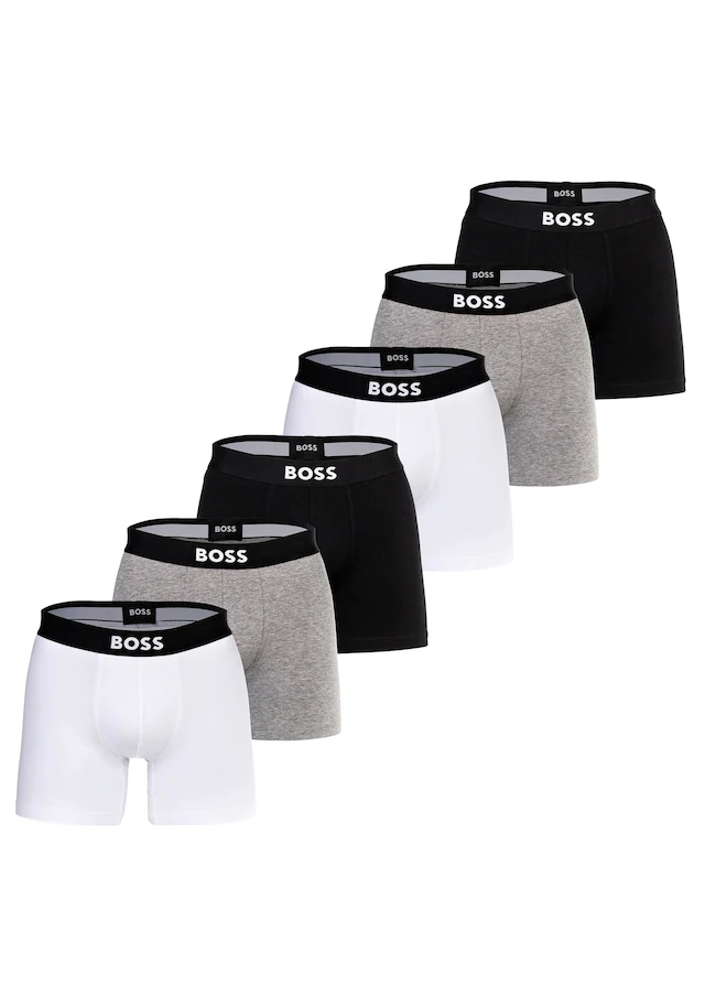 BOSS Boxershorts »Boxershort BoxerBr 6P BOSS ONE 6er Pack«