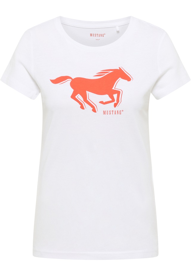 MUSTANG Kurzarmshirt »Damen Style Loa«