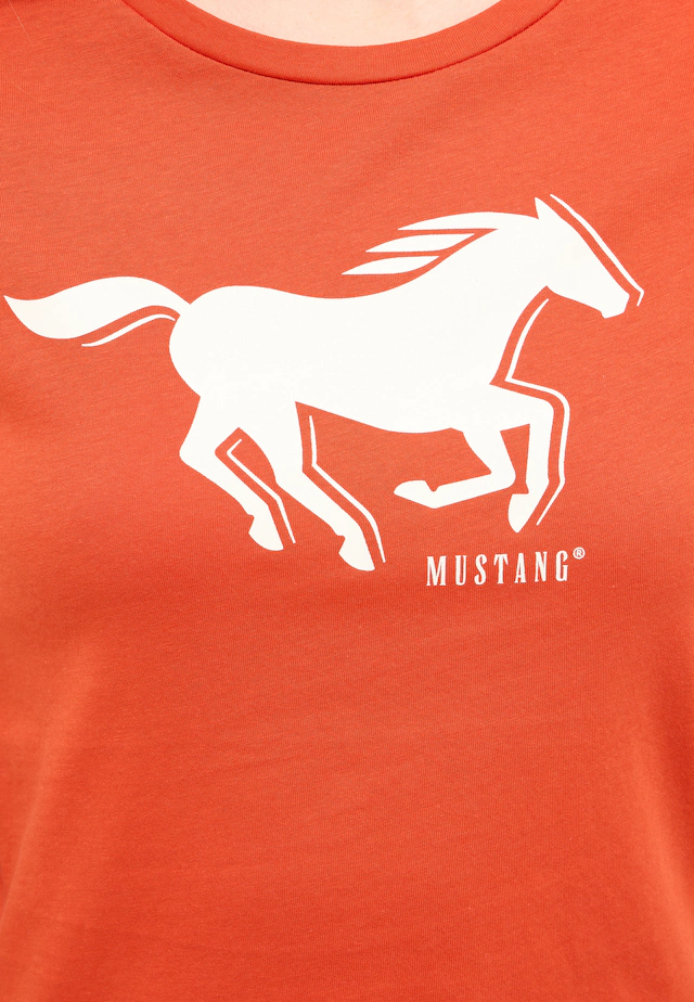 MUSTANG Kurzarmshirt »Damen Style Loa«