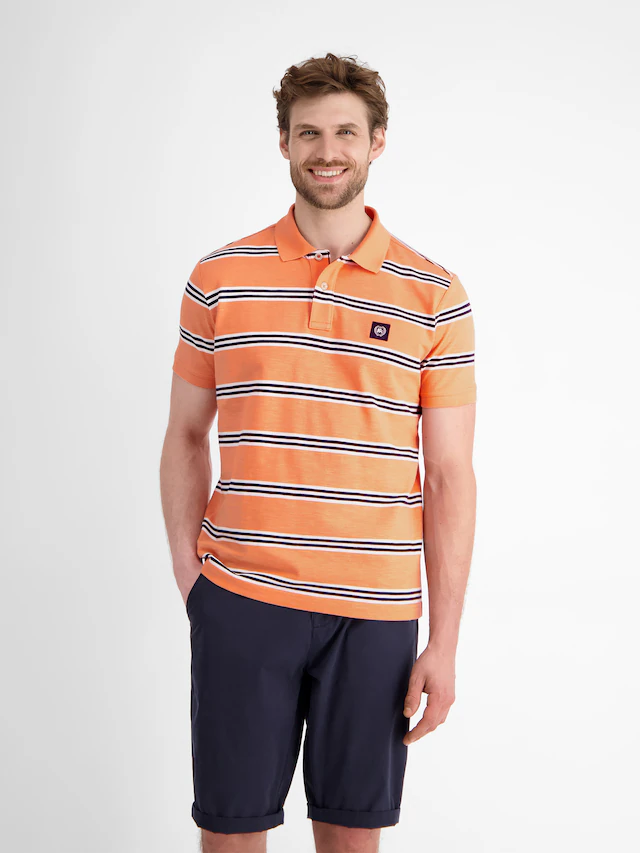 LERROS Poloshirt »Herren Poloshirt in Rugby-Optik«