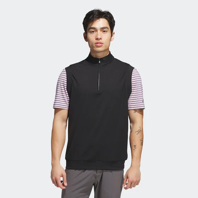adidas Performance Funktionsweste »ULTIMATE365 CLASSIC QUARTER-ZIP VEST« für Golf, mit Reißverschluss, aus Polyester und Elasthan