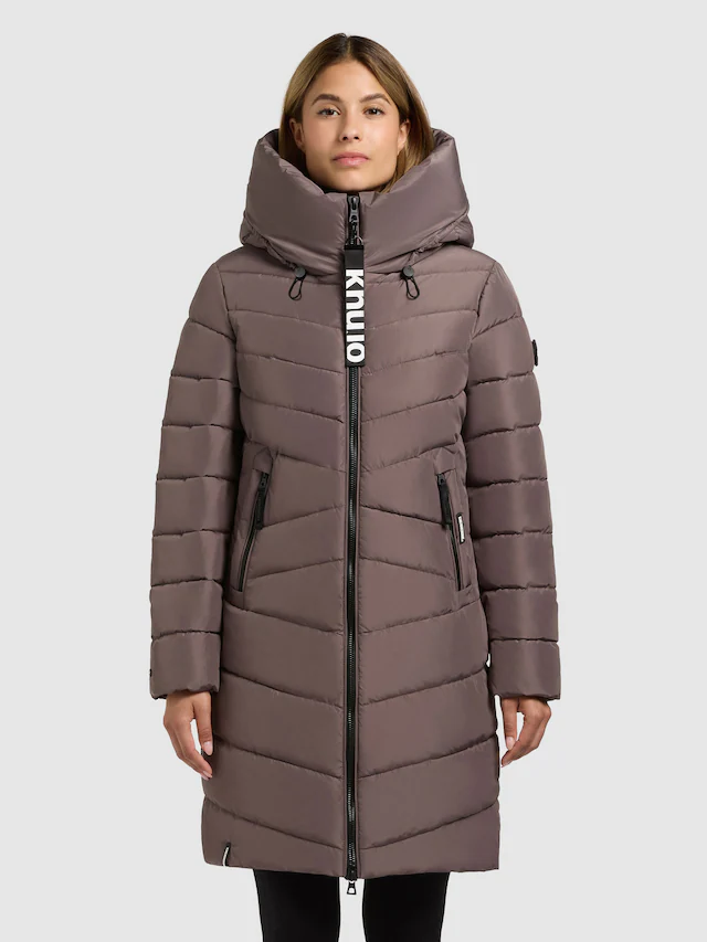 khujo Steppmantel »ENEF« Taschenbeutel mit Fleece
