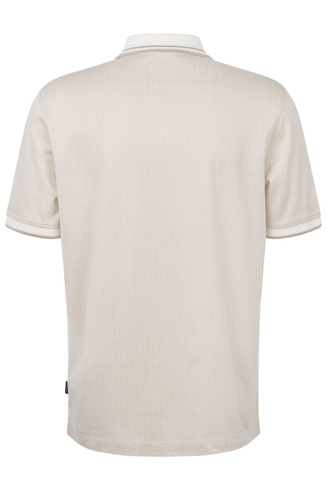 bugatti Poloshirt mit körpernaher Passform