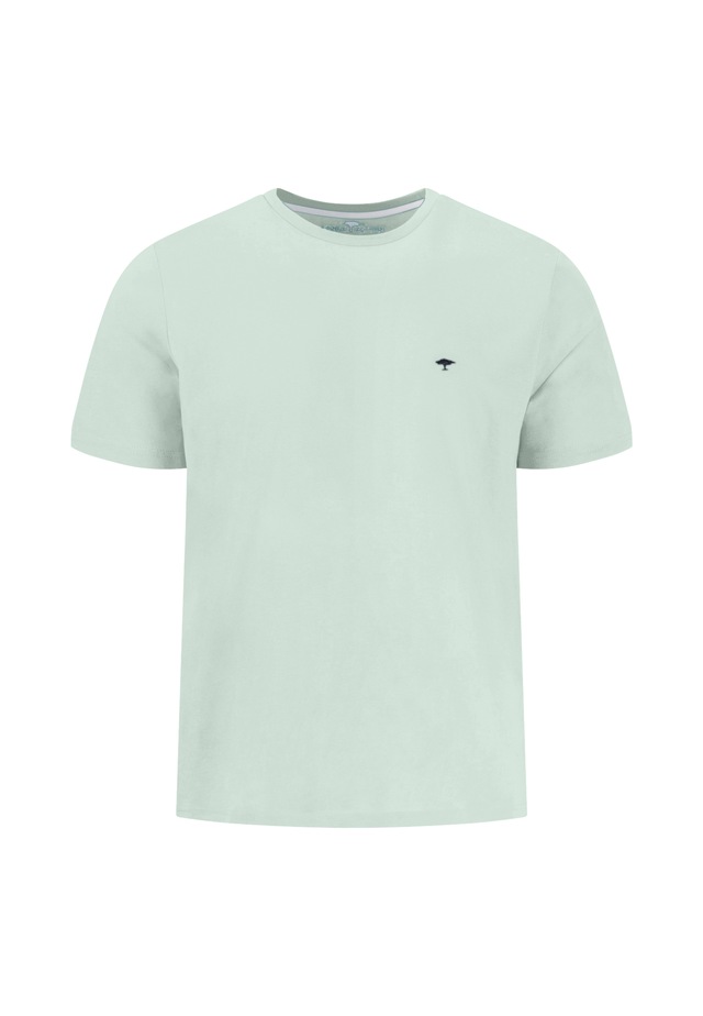 FYNCH-HATTON T-Shirt normale Passform, Kurzarm, hüftbedeckende Länge, aus Baumwolle