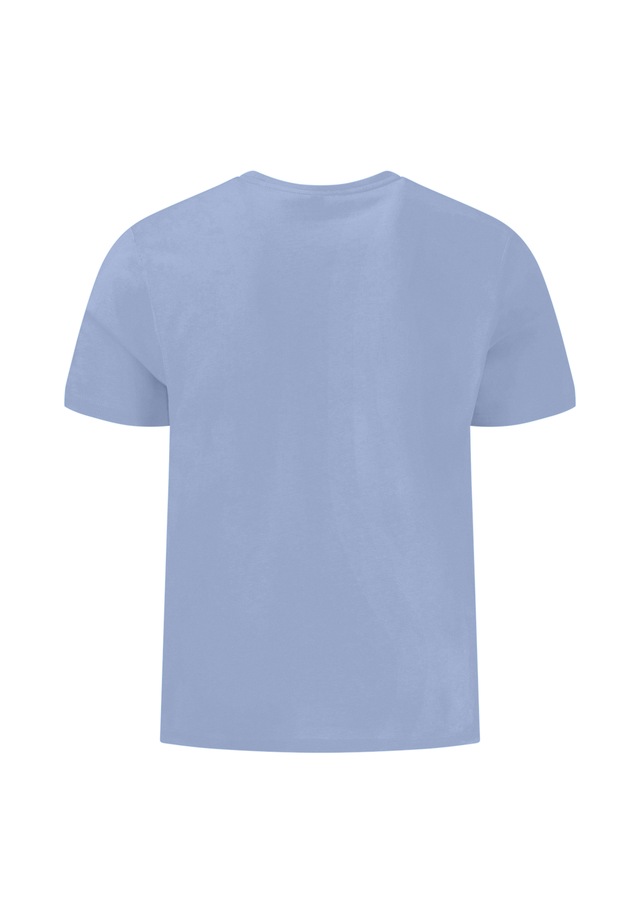 FYNCH-HATTON T-Shirt normale Passform, Kurzarm, hüftbedeckende Länge, aus Baumwolle