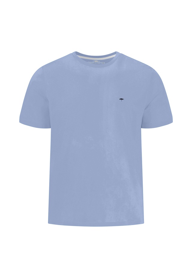 FYNCH-HATTON T-Shirt normale Passform, Kurzarm, hüftbedeckende Länge, aus Baumwolle