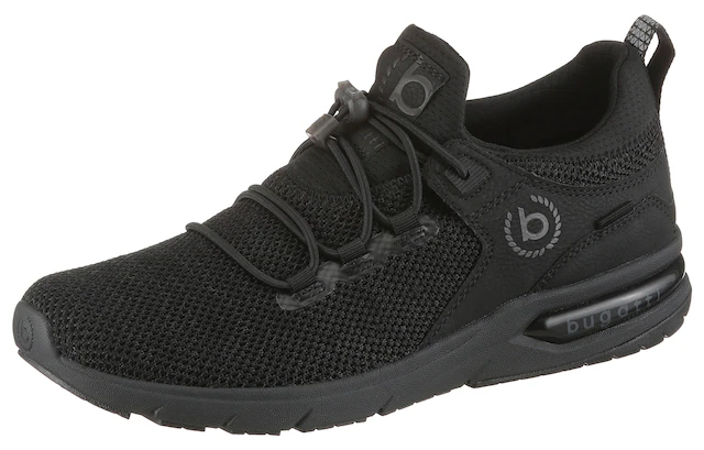 bugatti Slip-On Sneaker Schlupfschuh, Freizeitsneaker, Halbschuh mit Gummizug