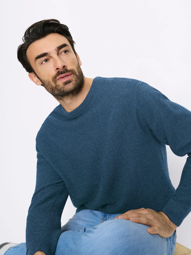 Marco Donati Rundhalspullover »Pullover«