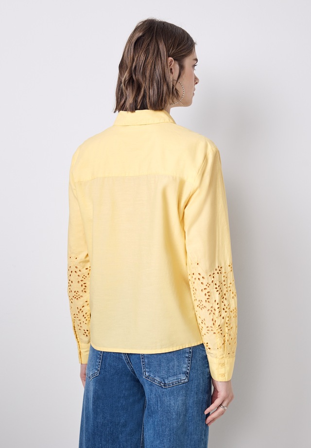 STREET ONE STUDIO Hemdbluse aus reiner Baumwolle