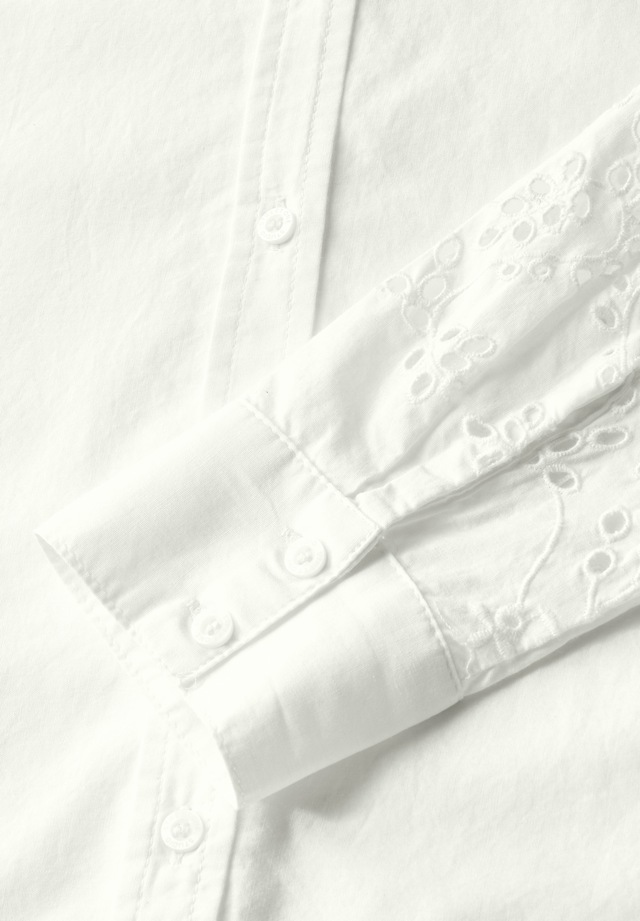 STREET ONE STUDIO Hemdbluse aus reiner Baumwolle