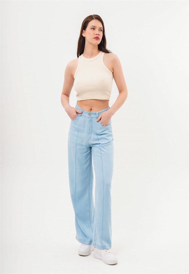 freshlions Stoffhose »Giona« mit angesagter Jeans-Optik