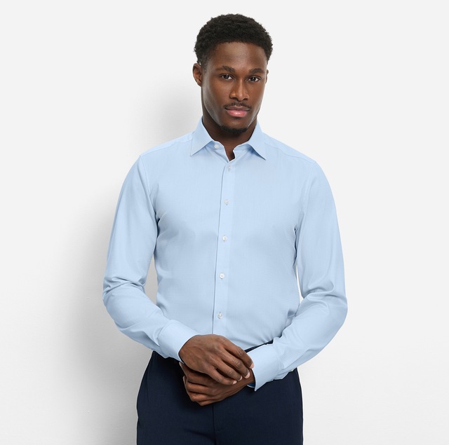 OLYMP Langarmhemd »Level Five« Under-Button-down-Kragen, Businesshemd, body fit, fein strukturiert