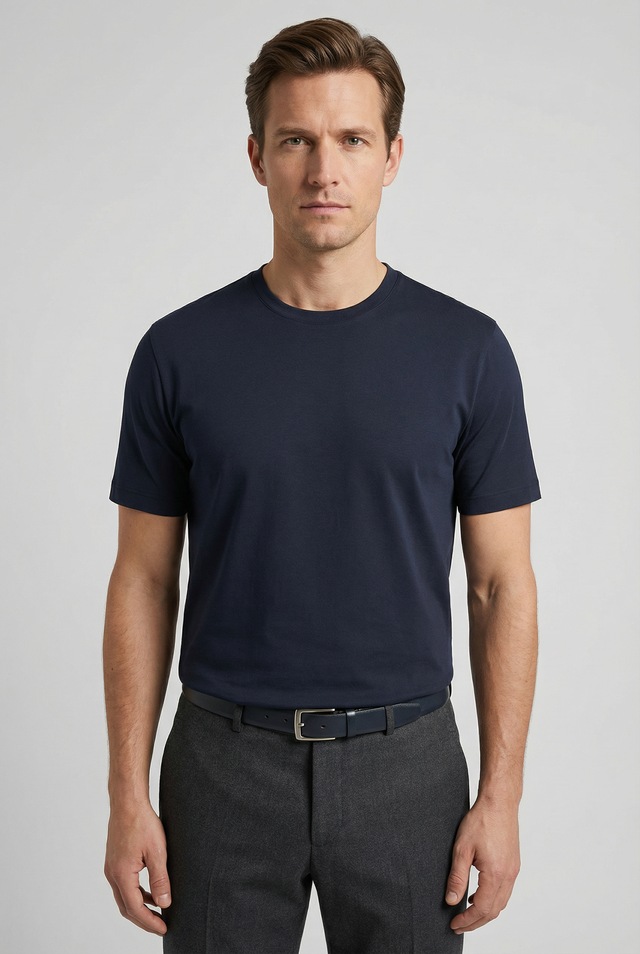 OLYMP T-Shirt basic, normale Passform, Rundhals