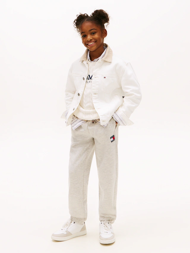 Tommy Hilfiger Sweathose Kinder bis 16 Jahre, gerade Beinform