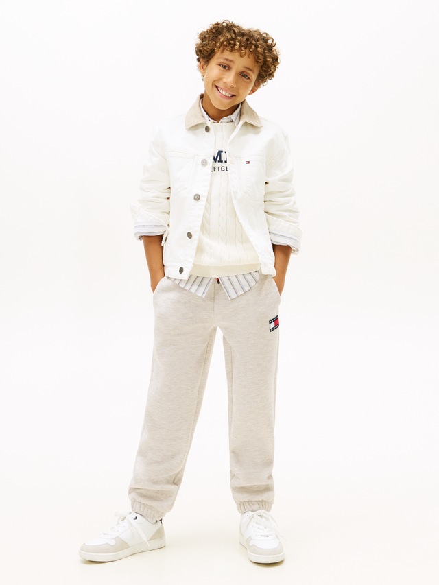 Tommy Hilfiger Sweathose Kinder bis 16 Jahre, gerade Beinform