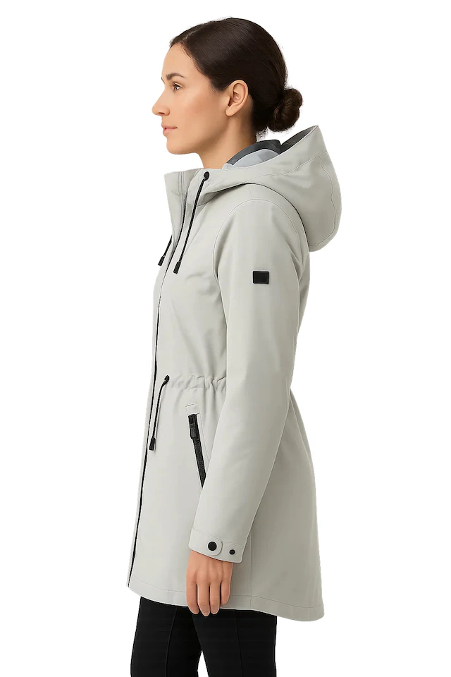 LPO Funktionsparka »Insa Outdoorparka« mit Kapuze verstellbarer Saum/Taille/Kapuze