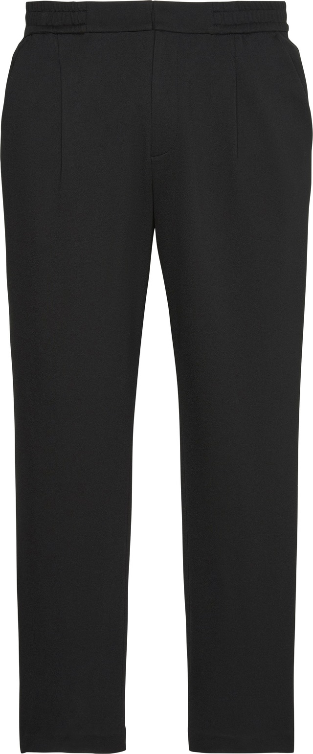 Calvin Klein Bundfaltenhose elastischer Bund, Slim fit, Bundfalte